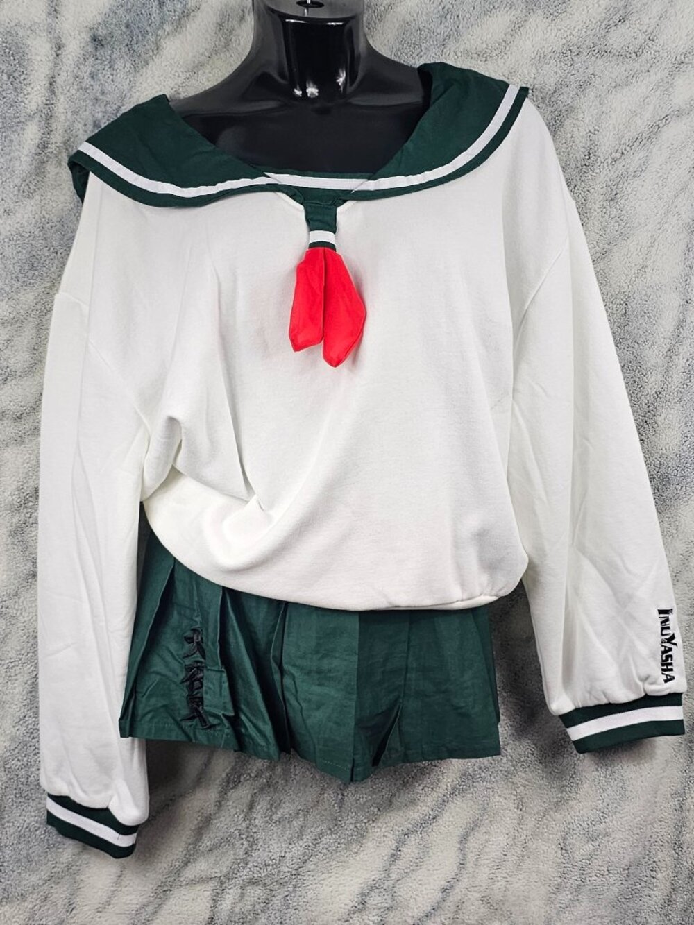 Dolls Kill x Inuyasha 3X Plus Size Cosplay Kagome Skirt Set Anime Japanese Anime
